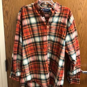 Vintage Polo Ralph Lauren plaid shirt size L Nice